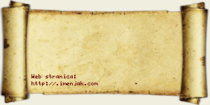 Bogoje Šljivovac vizit kartica